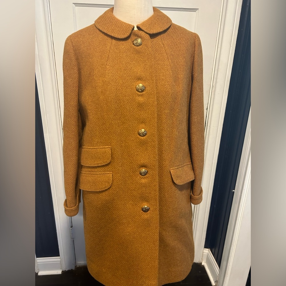 Sz 6/8 Vintage Harold Grant 2 piece wool. Beautifully detailed, fully lined.